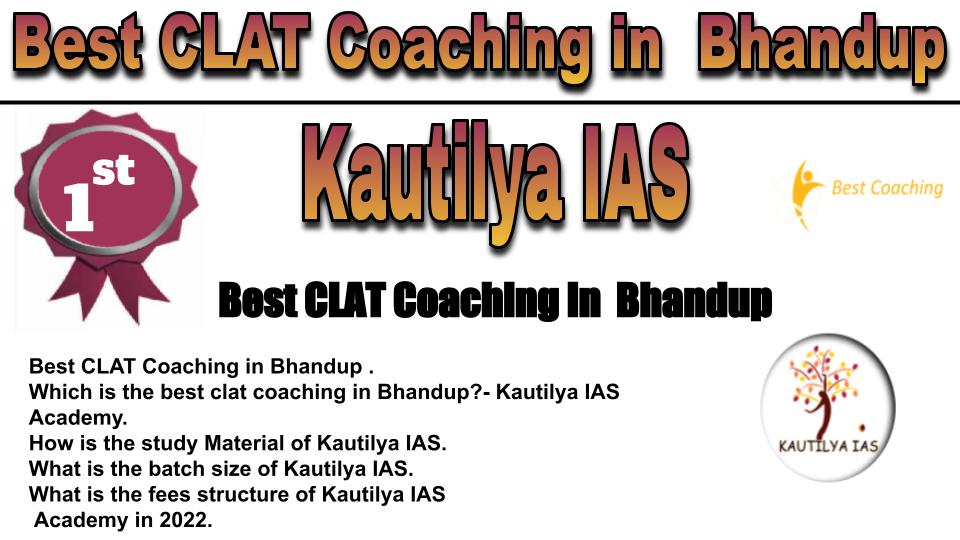 RANK 1 Best CLAT Coaching in Bhandup