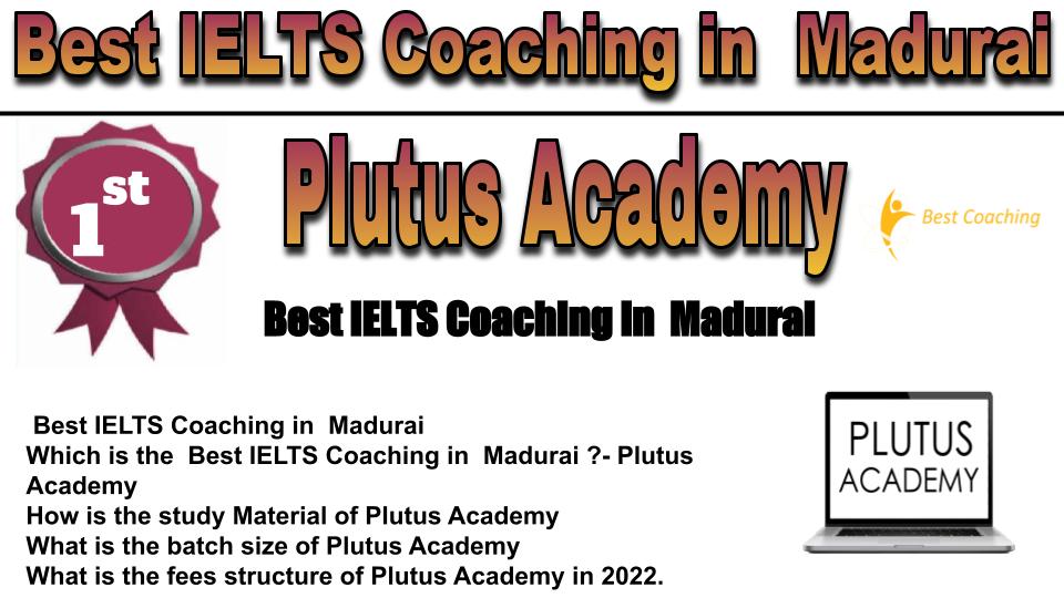 RANK 1 Best IELTS Coaching in Madurai