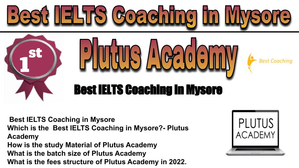 RANK 1 Best IELTS Coaching in Mysore