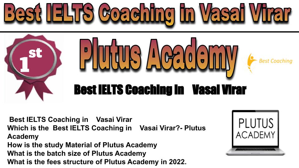 RANK 1 Best IELTS Coaching in Vasai Virar