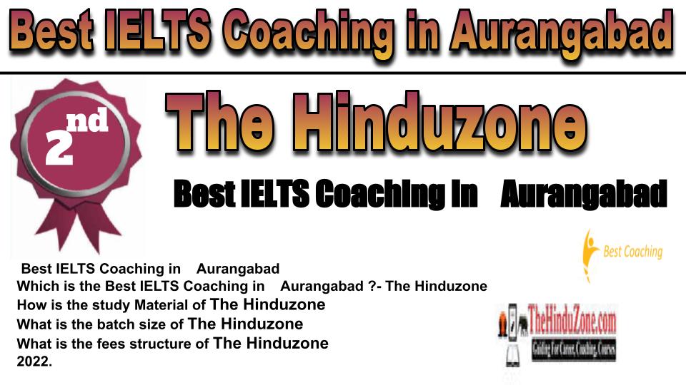 RANK 2 Best IELTS Coaching in Aurangabad