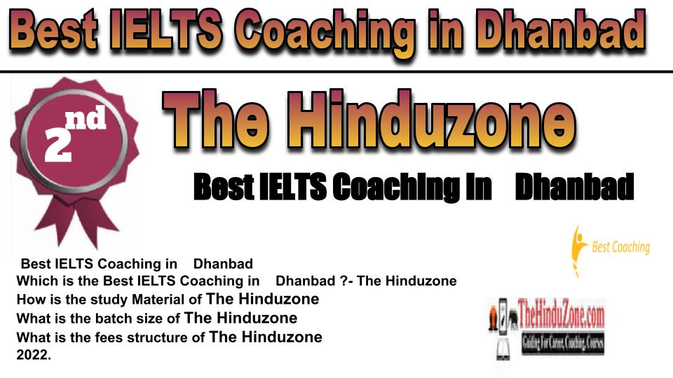RANK 2 Best IELTS Coaching in Dhanbad