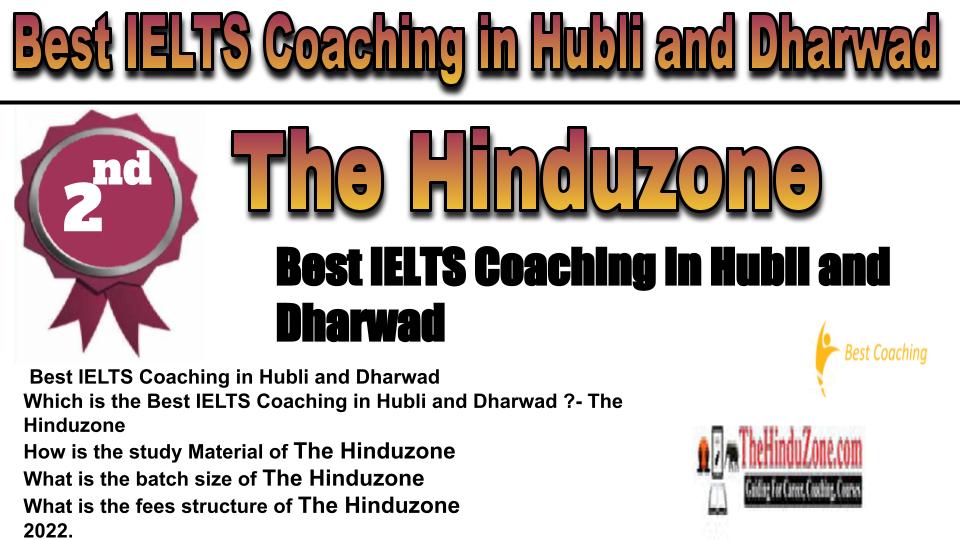 RANK 2 Best IELTS Coaching in Hubli and Dharwad