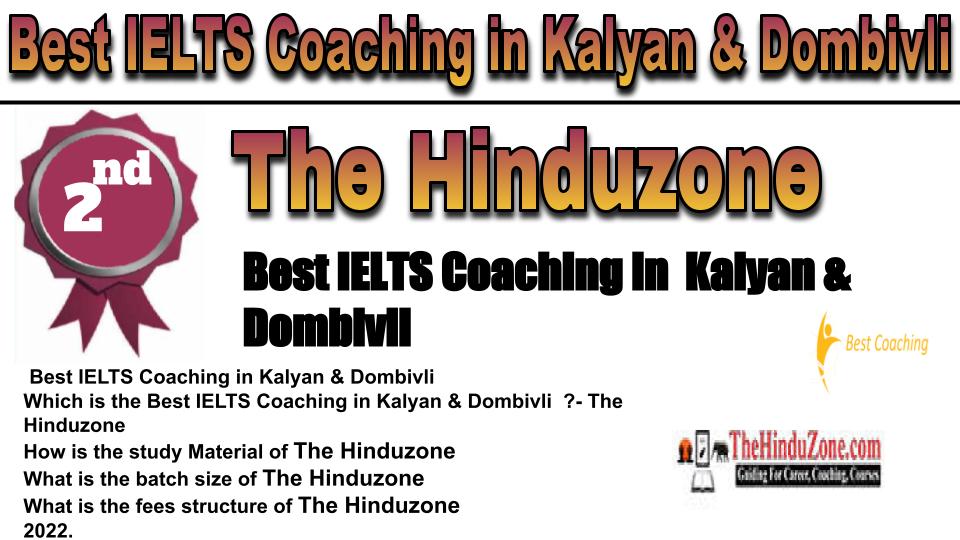 RANK 2 Best IELTS Coaching in Kalyan & Dombivli