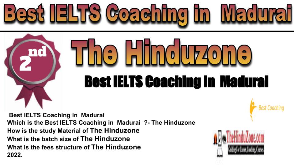 RANK 2 Best IELTS Coaching in Madurai