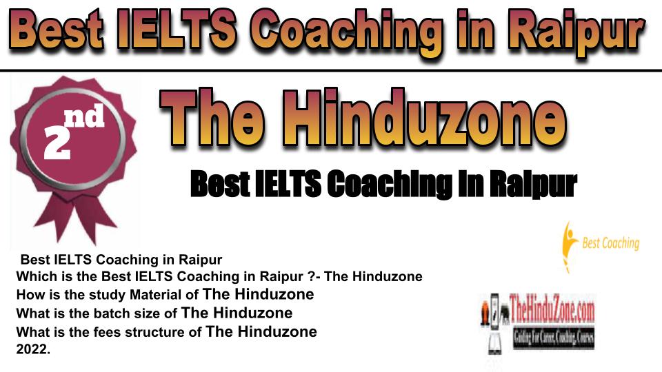 RANK 2 Best IELTS Coaching in Raipur