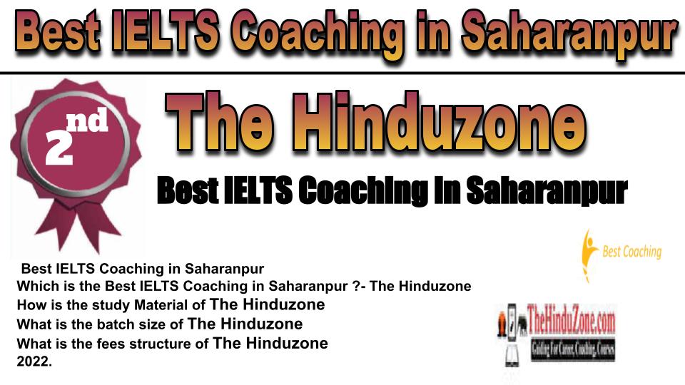 RANK 2 Best IELTS Coaching in Saharanpur