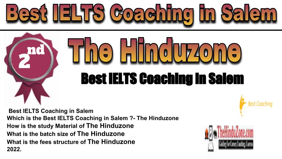 RANK 2 Best IELTS Coaching in Salem