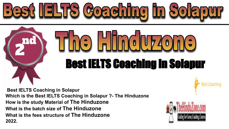 RANK 2 Best IELTS Coaching in Solapur