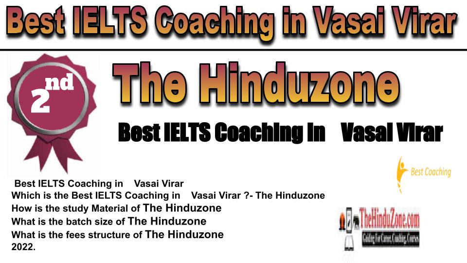 RANK 2 Best IELTS Coaching in Vasai Virar