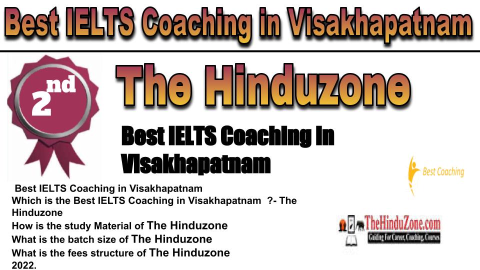 RANK 2 Best IELTS Coaching in visakhapatnam