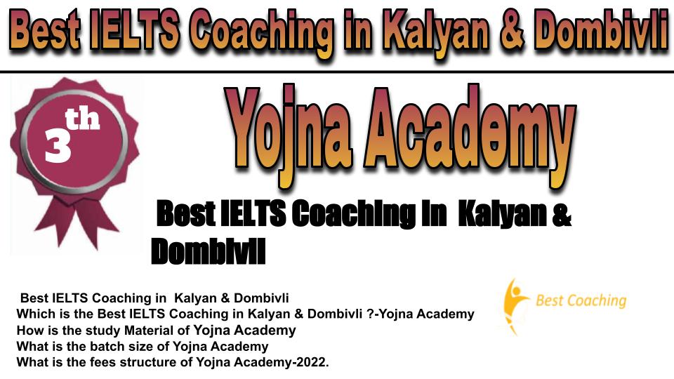 RANK 3 Best IELTS Coaching in Kalyan & Dombivli