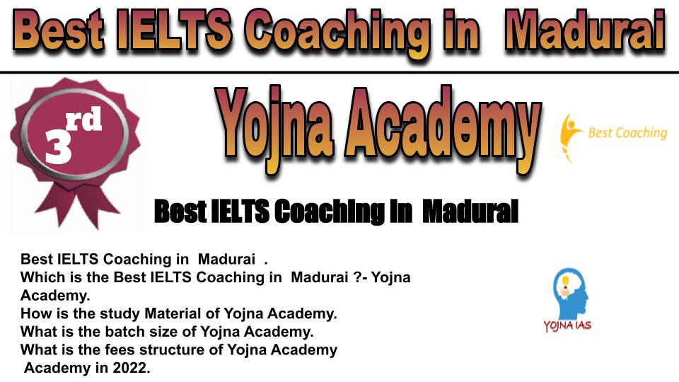 RANK 3 Best IELTS Coaching in Madurai