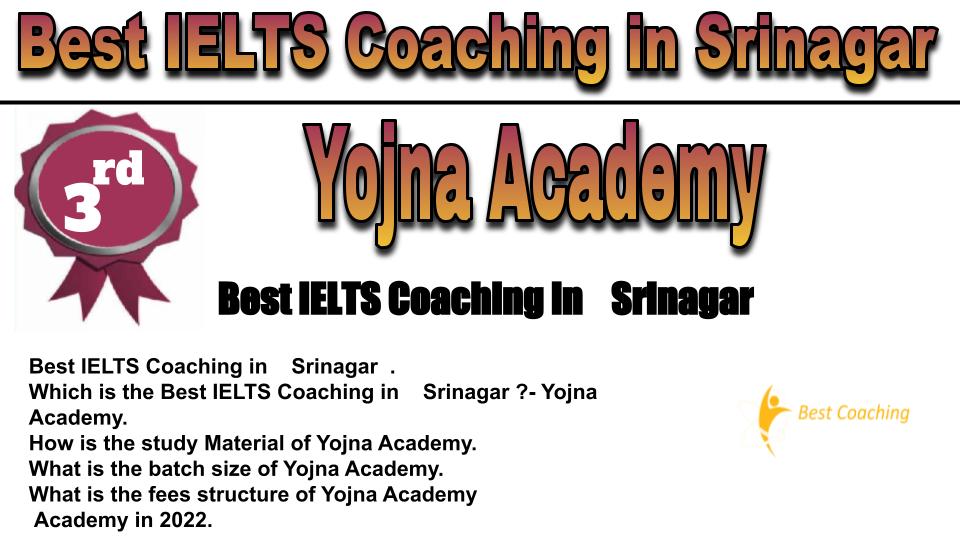 RANK 3 Best IELTS Coaching in Srinagar