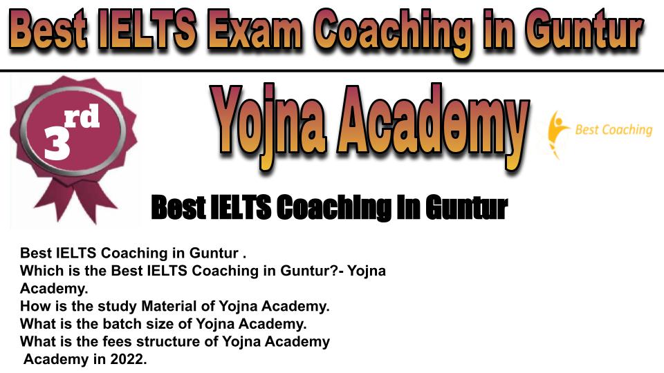RANK 3 Best IELTS Exam Coaching in Guntur