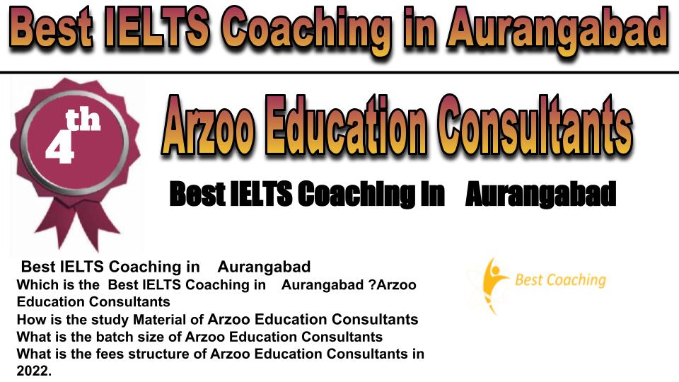 RANK 4 Best IELTS Coaching in Aurangabad