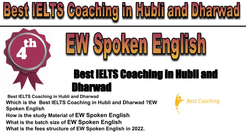 RANK 4 Best IELTS Coaching in Hubli and Dharwad