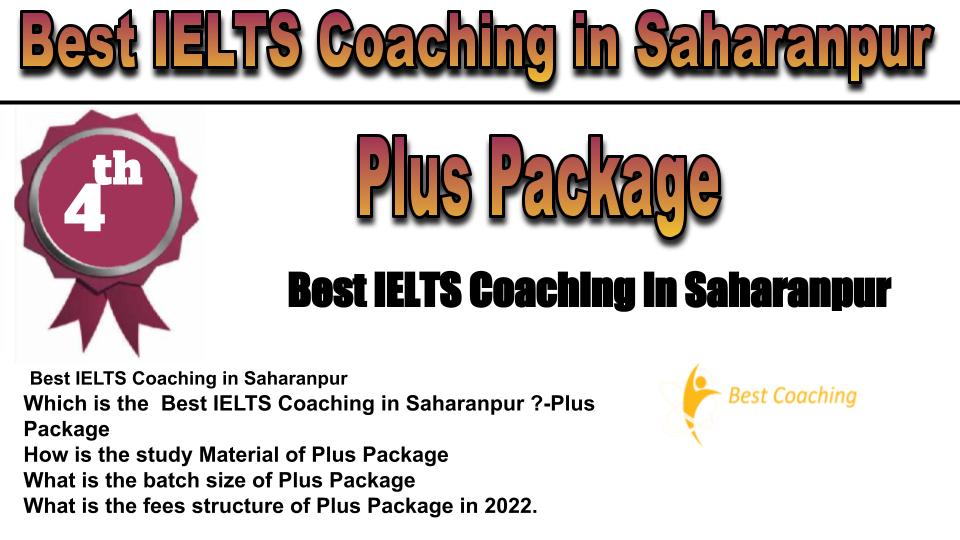 RANK 4 Best IELTS Coaching in Saharanpur