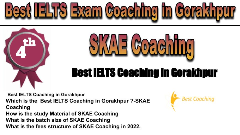 RANK 4 Best IELTS Exam Coaching in Gorakhpur