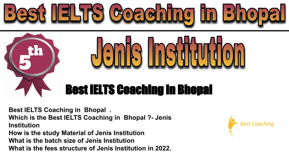 RANK 5 Best IELTS Coaching in Bhopal