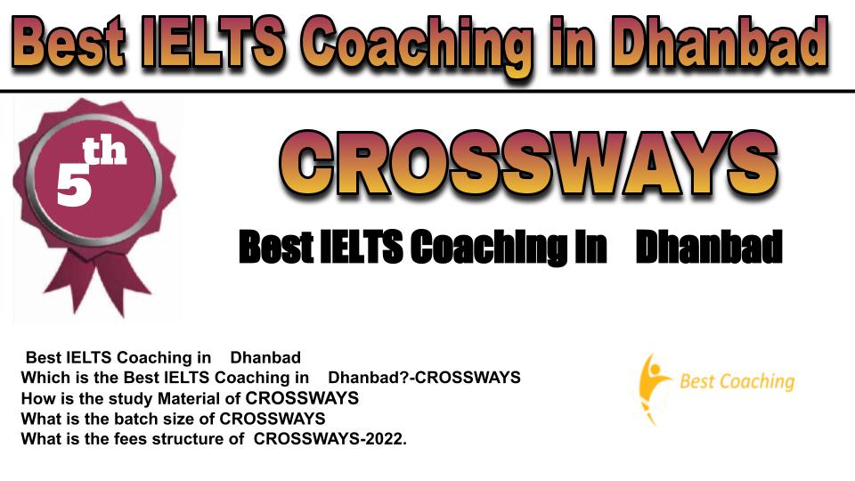 RANK 5 Best IELTS Coaching in Dhanbad