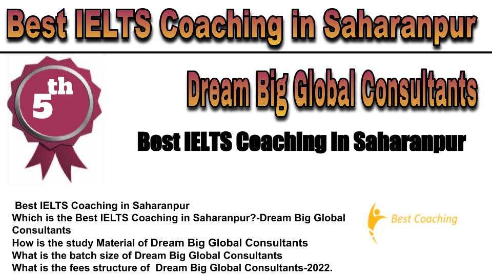 RANK 5 Best IELTS Coaching in Saharanpur