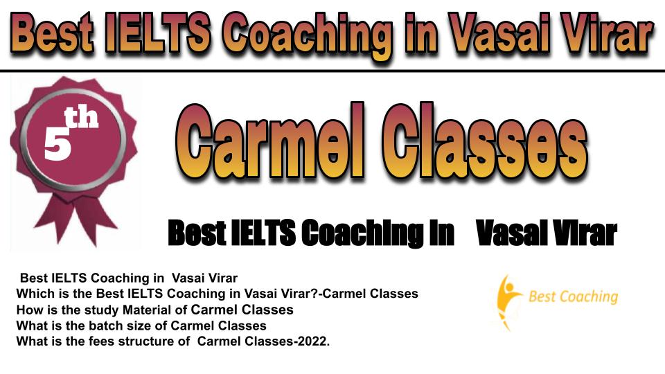 RANK 5 Best IELTS Coaching in Vasai Virar