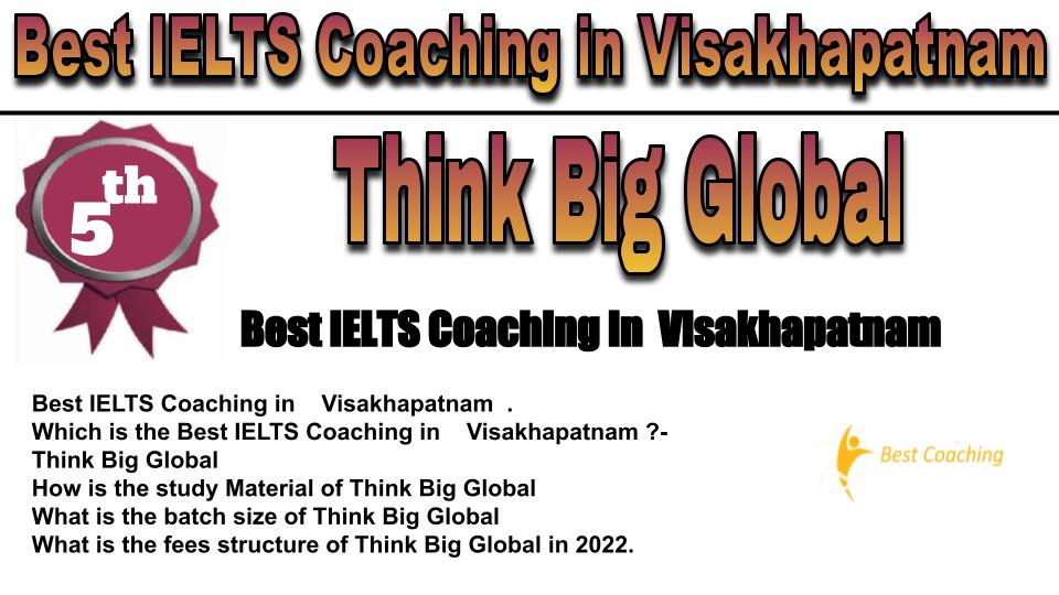 RANK 5 Best IELTS Coaching in visakhapatnam