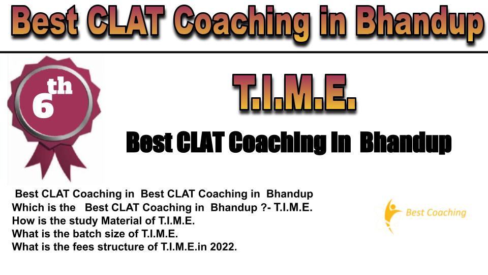 RANK 6 Best CLAT Coaching in Bhandup