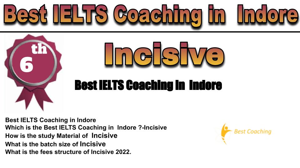 RANK 6 Best IELTS Coaching in Indore