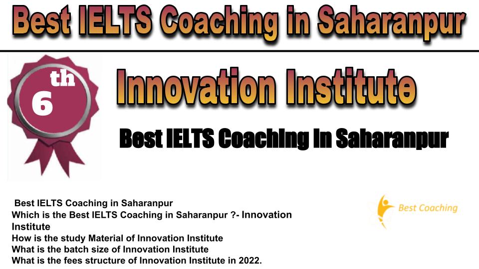 RANK 6 Best IELTS Coaching in Saharanpur