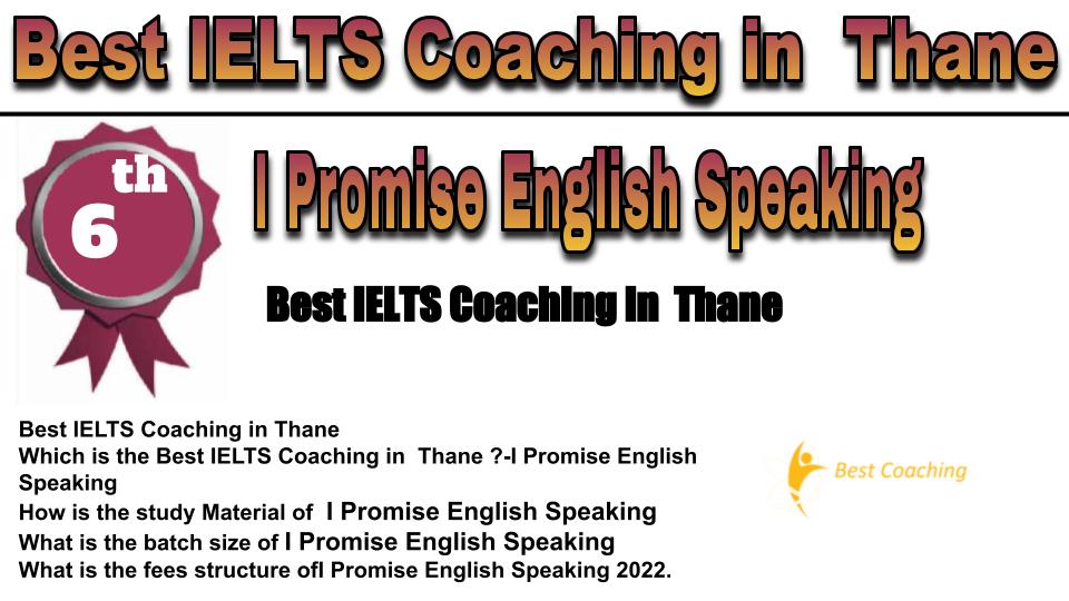 RANK 6 Best IELTS Coaching in Thane
