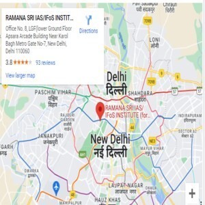 Ramanasri Institute IAS Coaching in Delhi