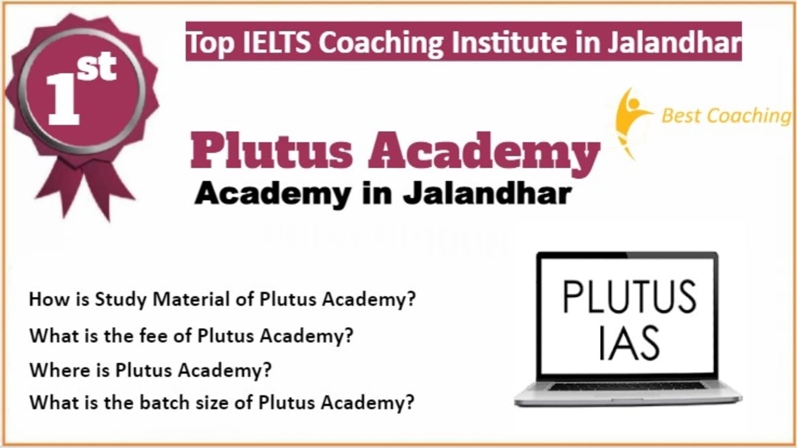 Rank 1 Best IELTS Coaching in Jalandhar