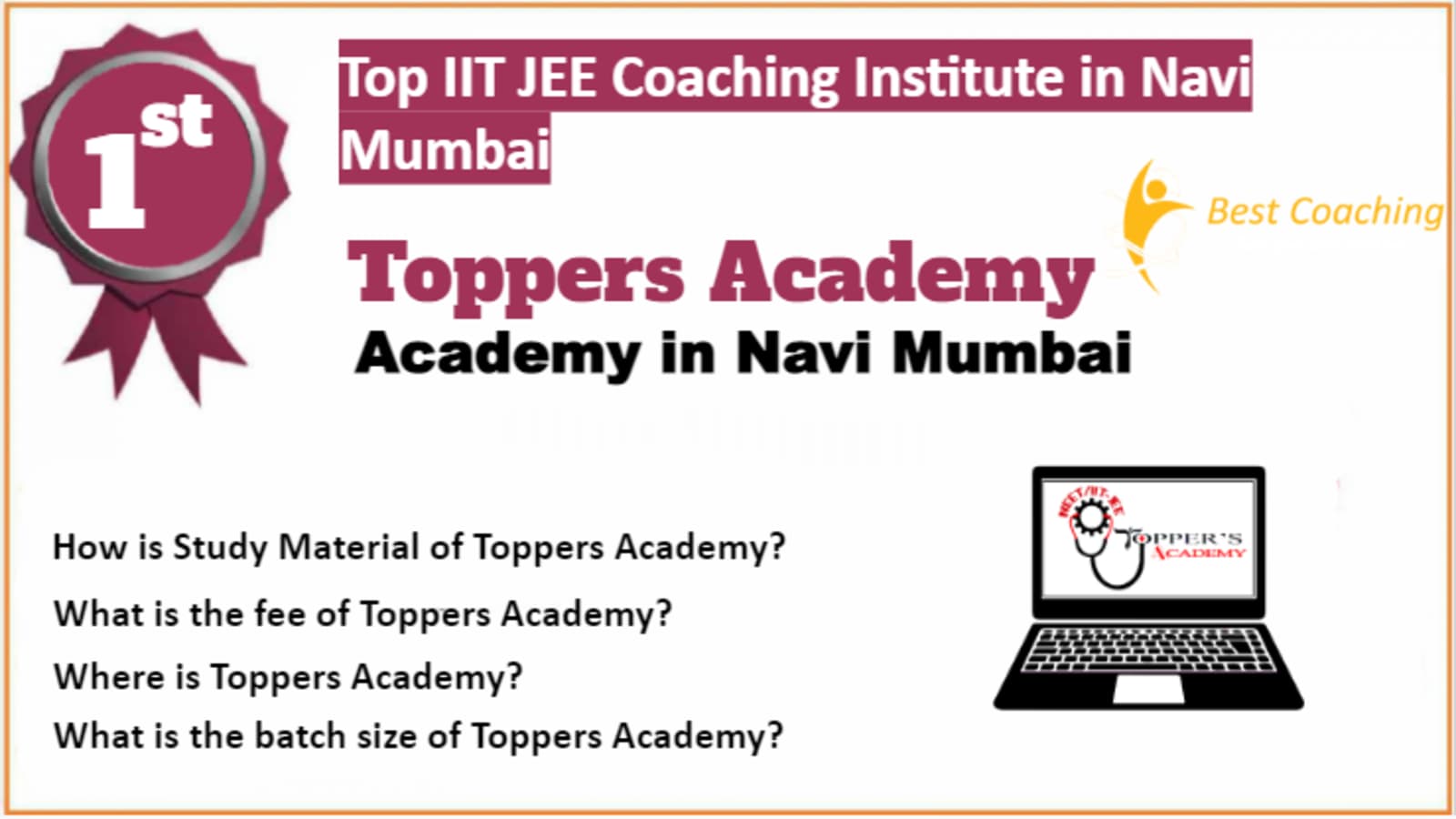 Rank 1 Best IIT JEE Coaching in Navi Mumbai