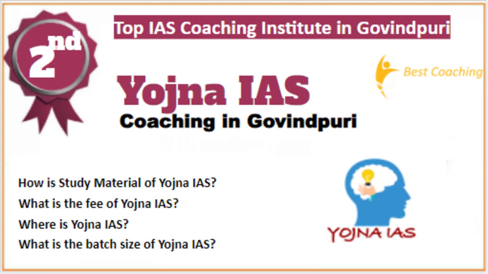 Rank 2 Best IAS Coaching in Govindpuri