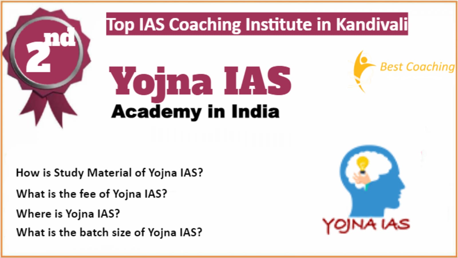 Rank 2 Best IAS Coaching in Kandivali