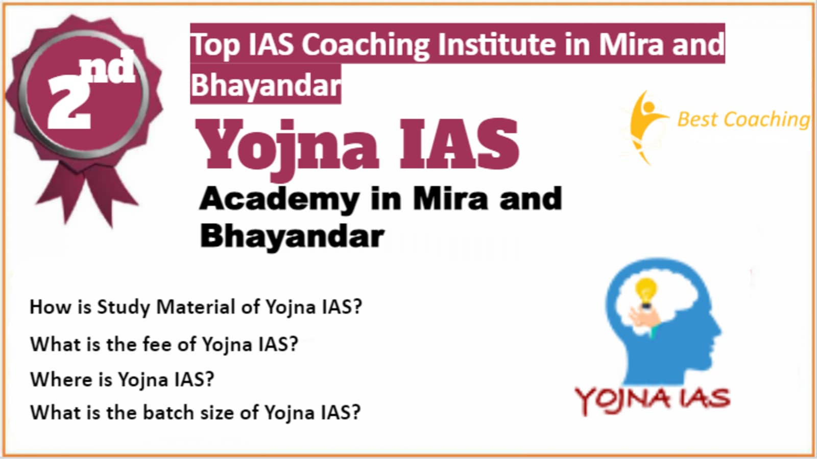 Rank 2 Best IAS Coaching in Mira and Bhayandar