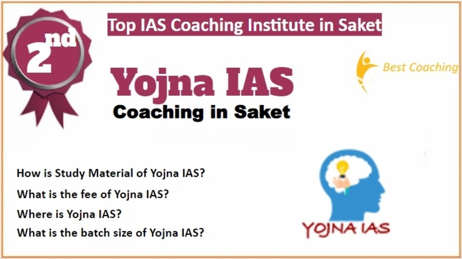 Rank 2 Best IAS Coaching in Saket