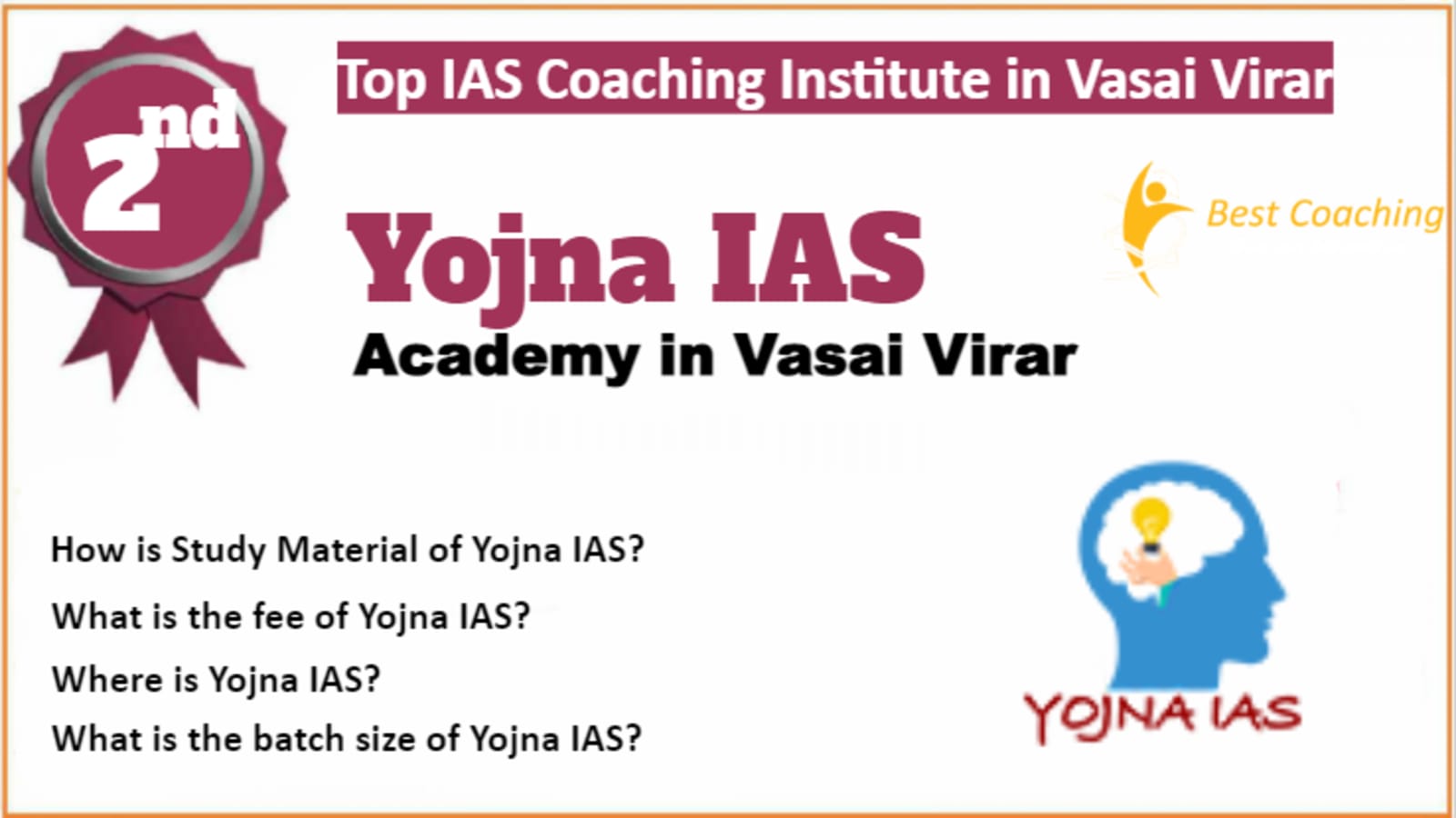 Rank 2 Best IAS Coaching in Vasai Virar