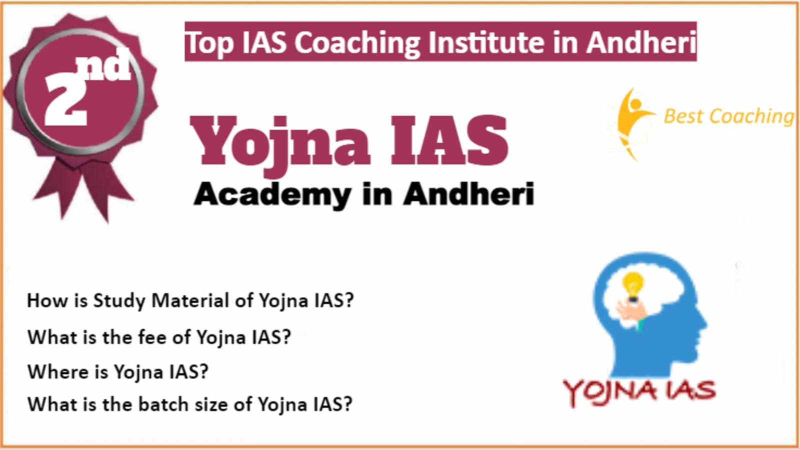 Rank 2 Best IAS Exam Coaching in Andheri