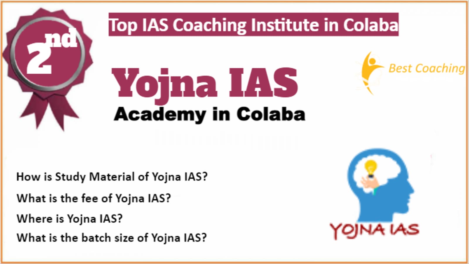 Rank 2 Top IAS Coaching in Colaba