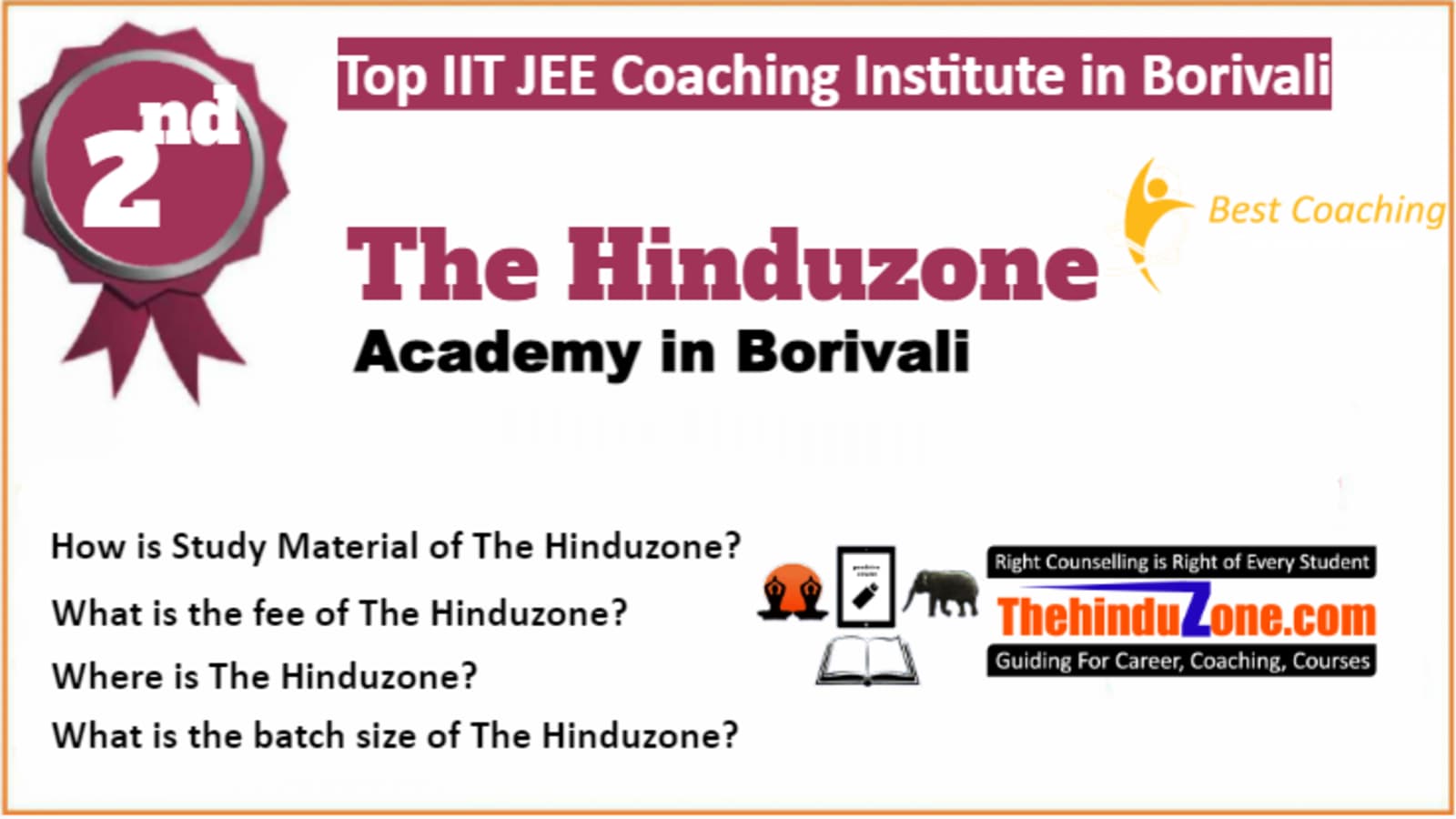 Rank 2 Top IIT JEE Coaching in Borivali