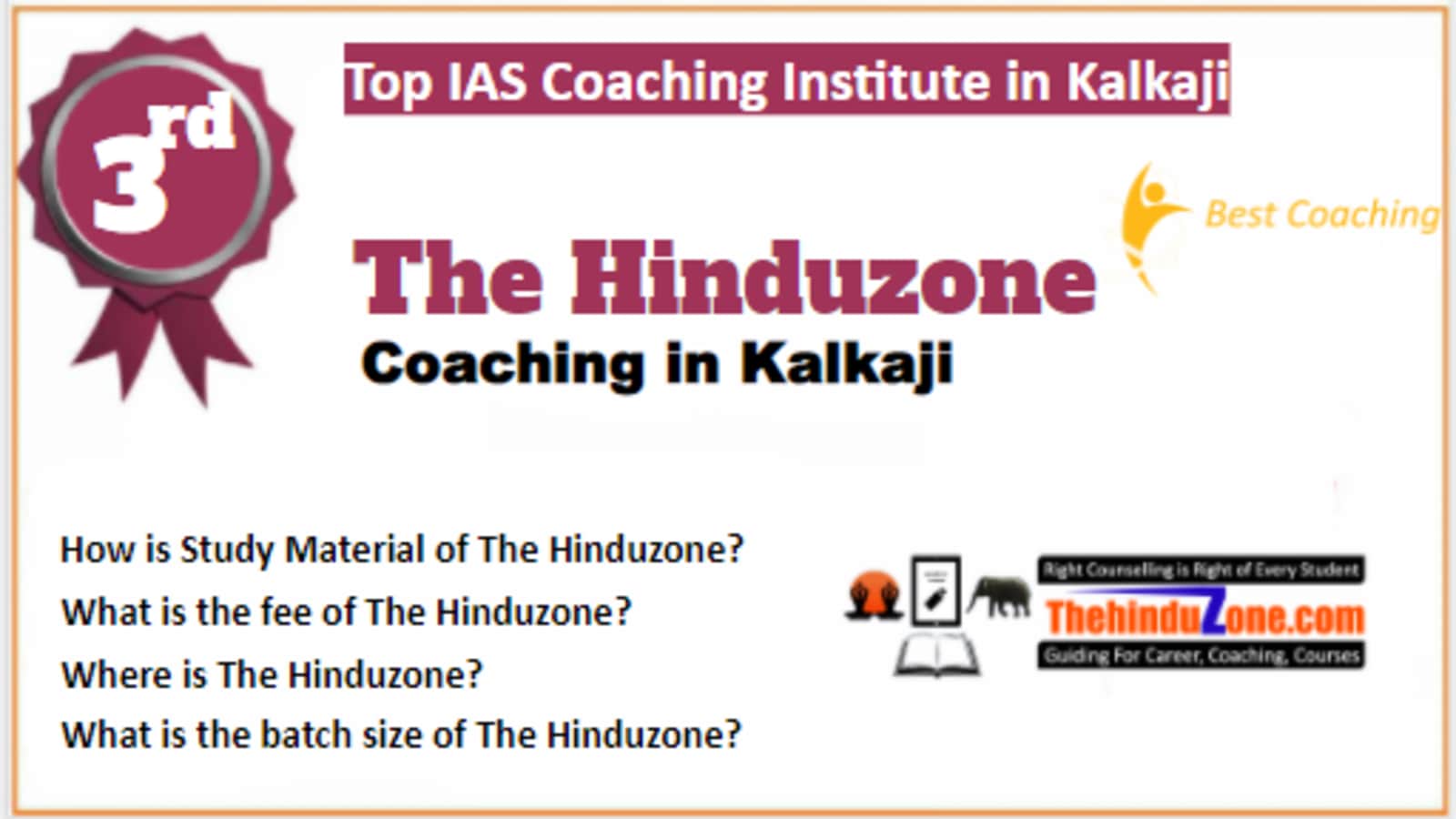 Rank 3 Best IAS Coaching in Kalkaji