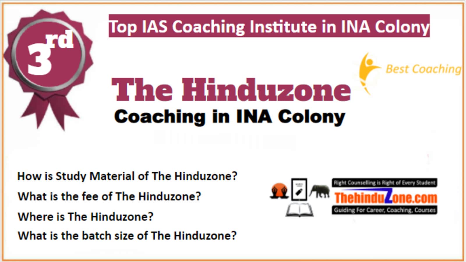 Rank 3 Best IAS Coaching in INA Colony
