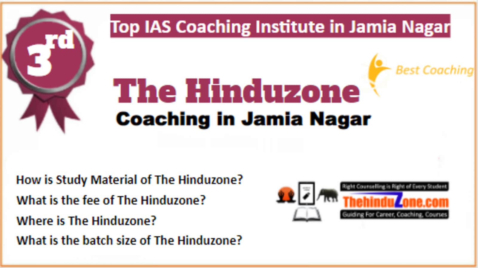 Rank 3 Best IAS Coaching in Jamia Nagar