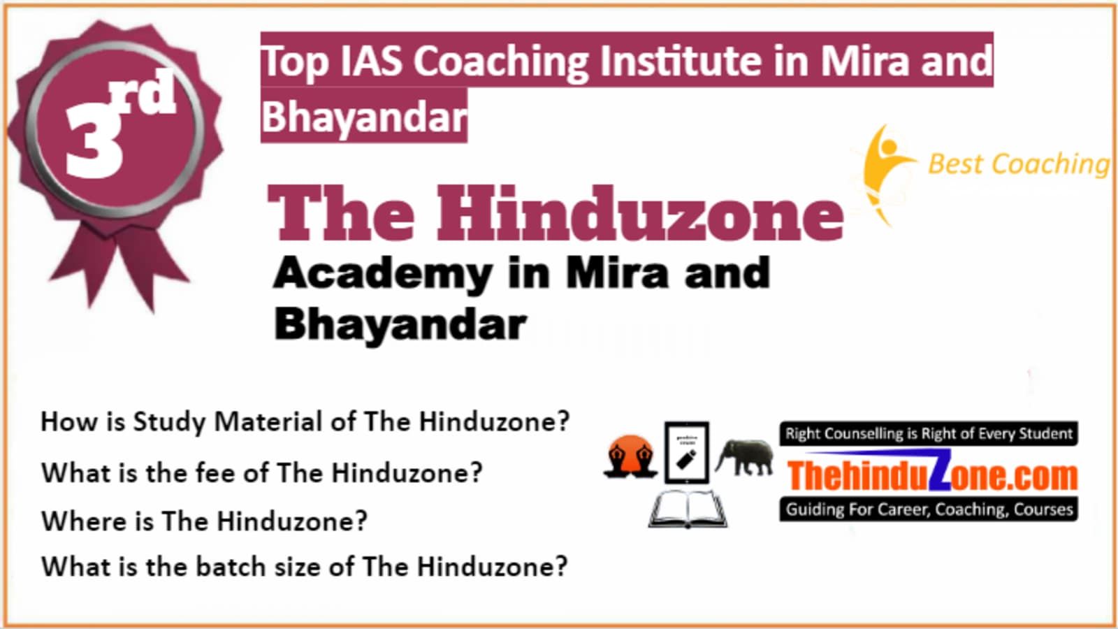 Rank 3 Best IAS Coaching in Mira and Bhayandar