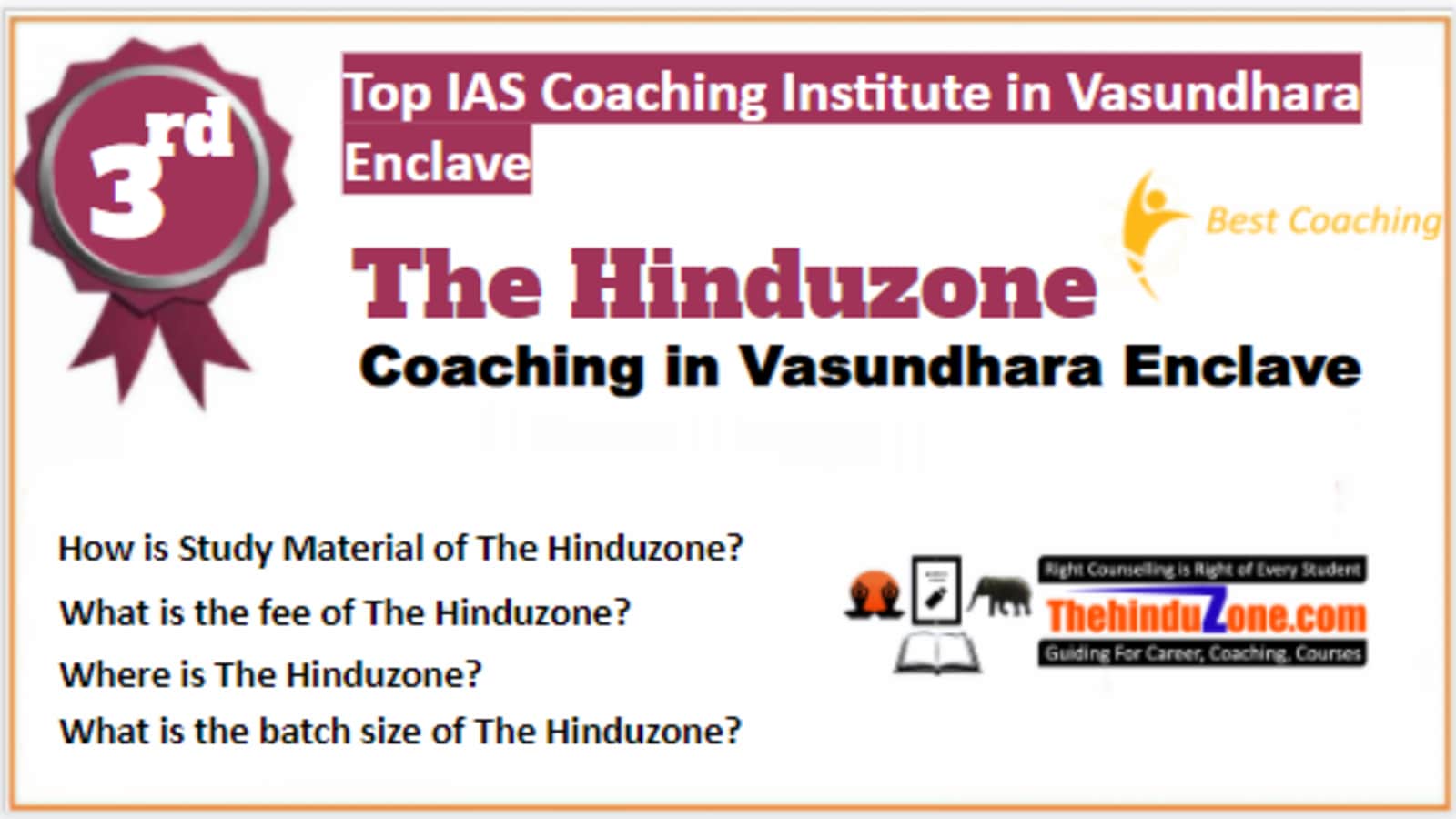 Rank 3 Best IAS Coaching in Vasundhara Enclave
