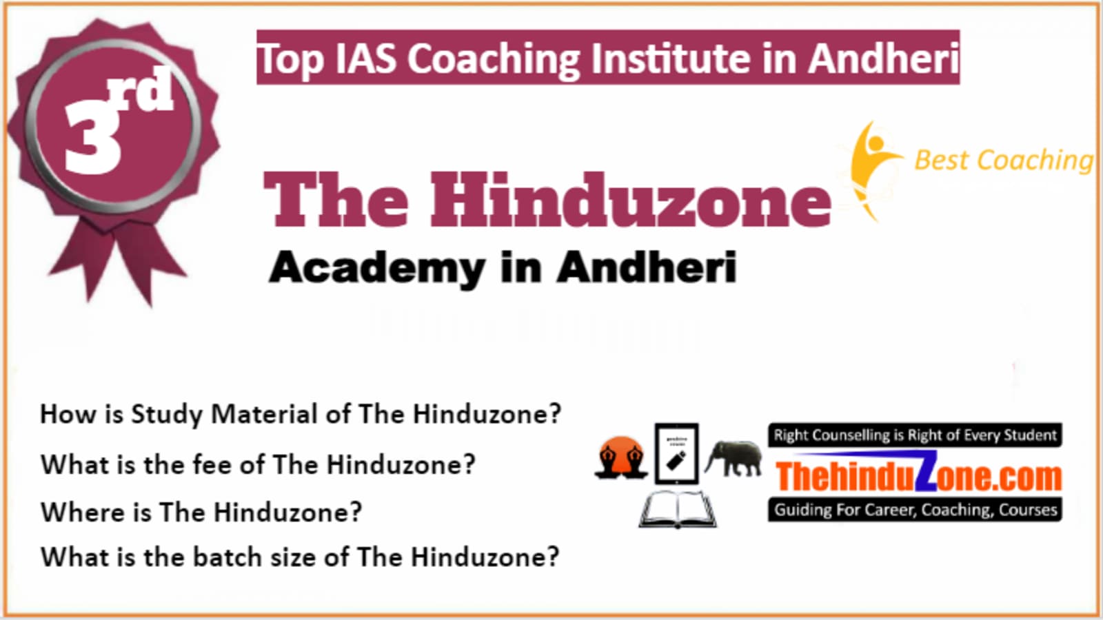 Rank 3 Best IAS Exam Coaching in Andheri