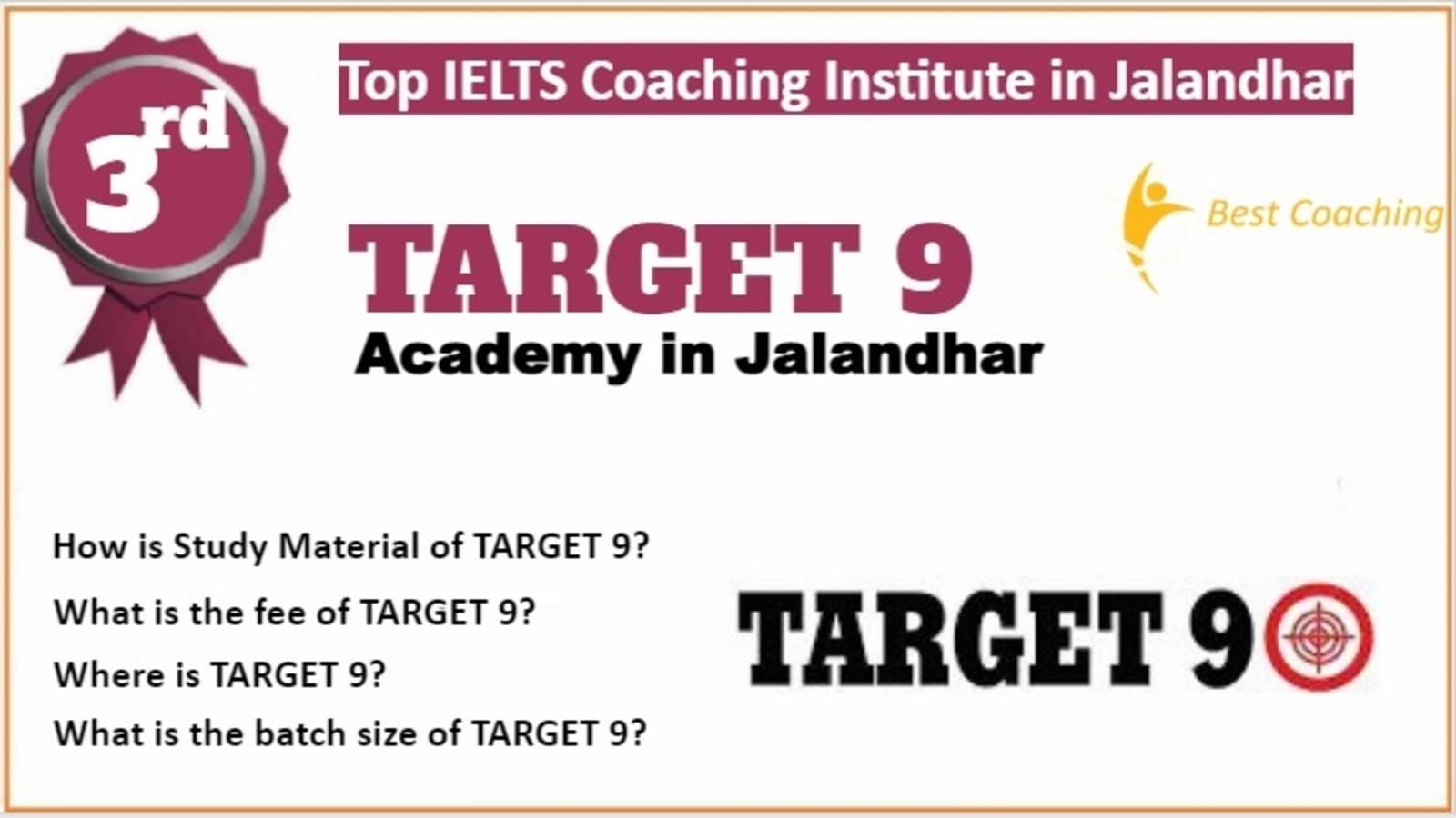 Rank 3 Best IELTS Coaching in Jalandhar